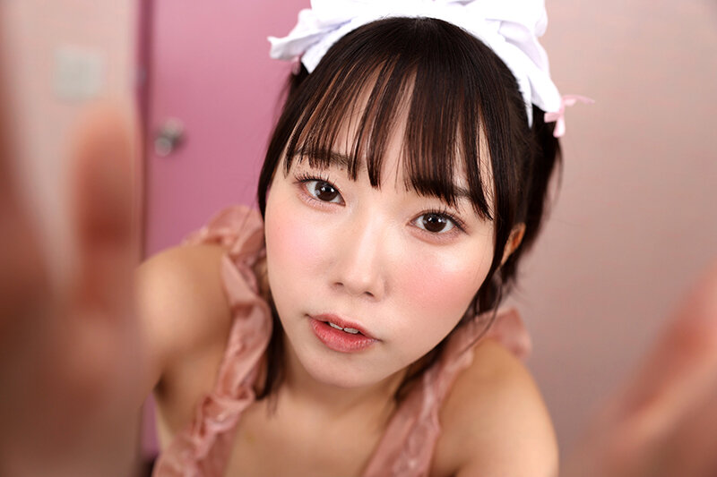 【VR】「Hでごめんなさいご主人様♪」性欲120%×おしゃぶりで完全ご奉仕!!あんメイドの射精完全サポート 野宮あん サンプル画像 4