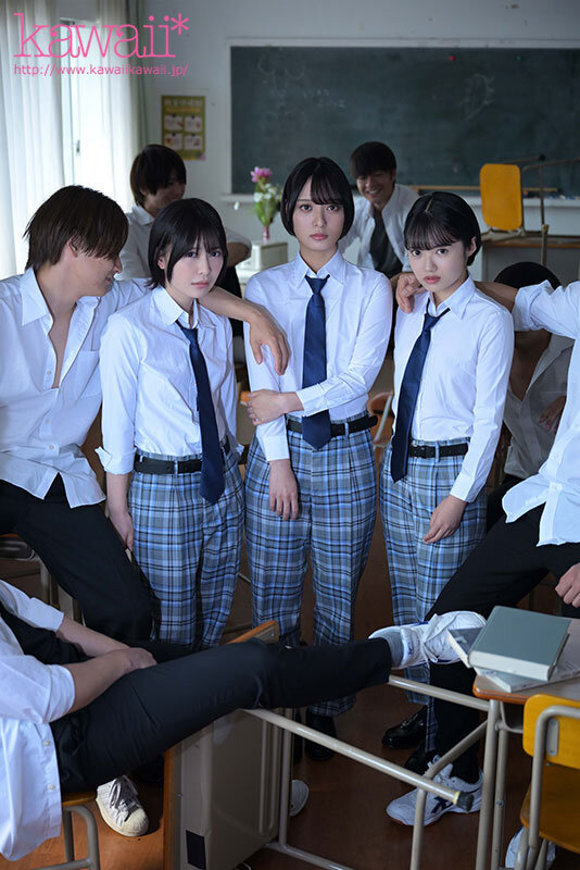 男子校に訳あり入学した女子は、男生徒たちの●●●●●にされる。 八坂凪 小松本果 もなみ鈴 サンプル画像 1