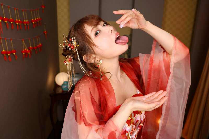【VR】【8K】淫の国 絶倫女帝に精魂尽き果てるまで抱き潰される絶対服従酒池肉林 サンプル画像 6