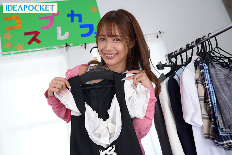 【VR】学園祭の出し物で使うメイド服をずっと好きだった友達のお姉ちゃんがきたら…ガン見不回避！たわわなGカップおっぱいむっちり太ももがエロい！絶対領域チ●ポ直立！こっそり二人でスケベ前夜祭 長浜みつり サンプル画像 2
