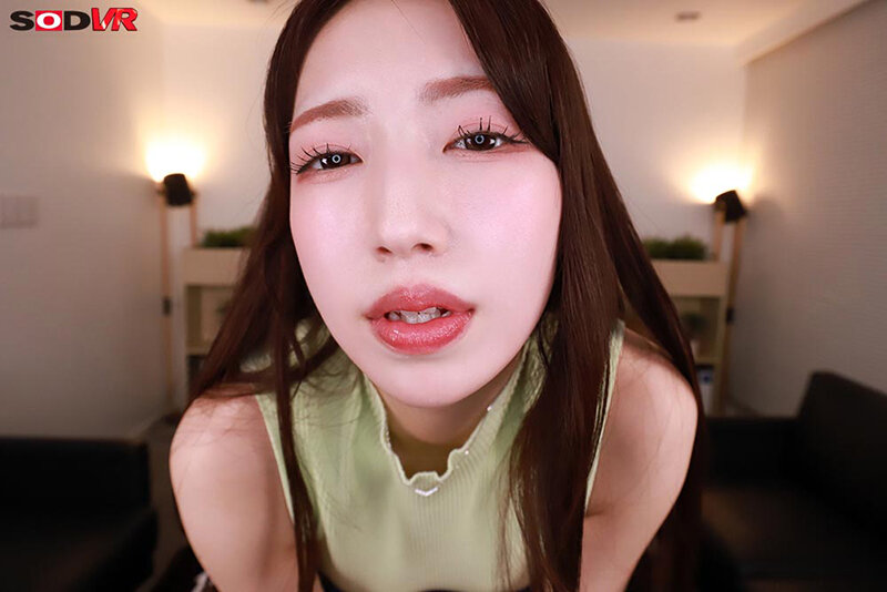 【VR】【8K】彼女のお姉さん（美人社長）の焦らしベロキス練習ゆっくり唾液交換ネットリ濃密快感スローKISSレッスン あかね麗 サンプル画像 10