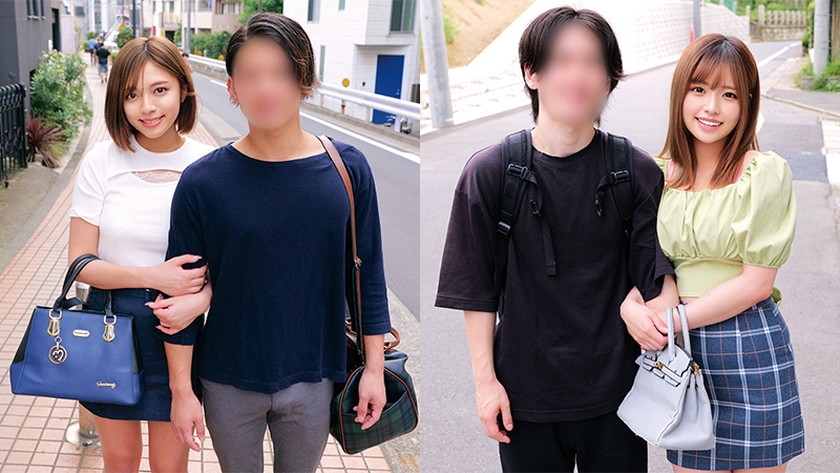 田舎からやって来た修学旅行生に東京観光ごっくんデート 精子を口に入れたままドキドキ散歩 周りに気づかれないようにごっくん かのんちゃん&まどかちゃん ラブラブカップル同士が互いのパートナーを交換するスワッピングゲームに挑戦！！相手の彼女&彼氏をより多くイカせたら賞金100万円！？ りか&ひろし VS りな&たけし サンプル画像 8