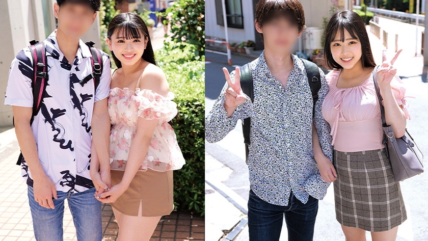 東京観光ごっくんデート 精子を口に入れたままドキドキ散歩 周りに気づかれないようにごっくん ひなのちゃん&あかりちゃん ラブラブカップル同士が互いのパートナーを交換するスワッピングゲームに挑戦!!相手の彼女&彼氏をより多くイカせたら賞金100万円!? かねひろ&ゆうり VS あんな&まさと サンプル画像 2