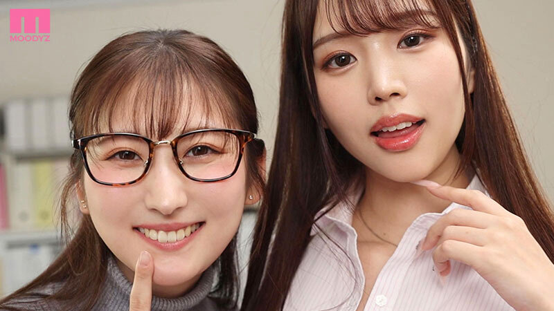 「私と中出し契約して！」営業No.1取りたい不動産レディの奪い合い枕営業！巨乳VS巨尻の誘惑ささやき逆3Pでブッコ抜かれたボク。 新井リマ 末広純 サンプル画像 2