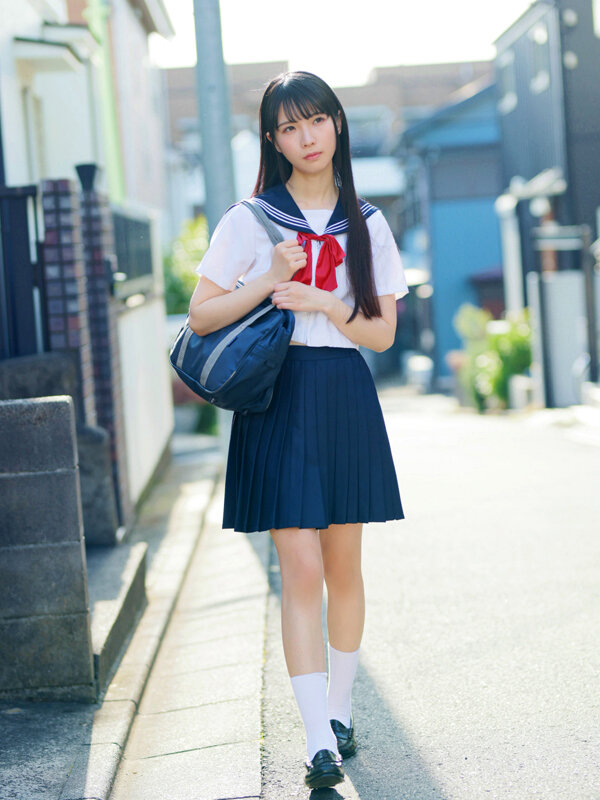 【VR】【追跡レ●プ】下校中の女子生徒の太ももを追いかけるうち戻れなくなって家に押し入り何度も犯しまくった 希咲那奈 サンプル画像 2