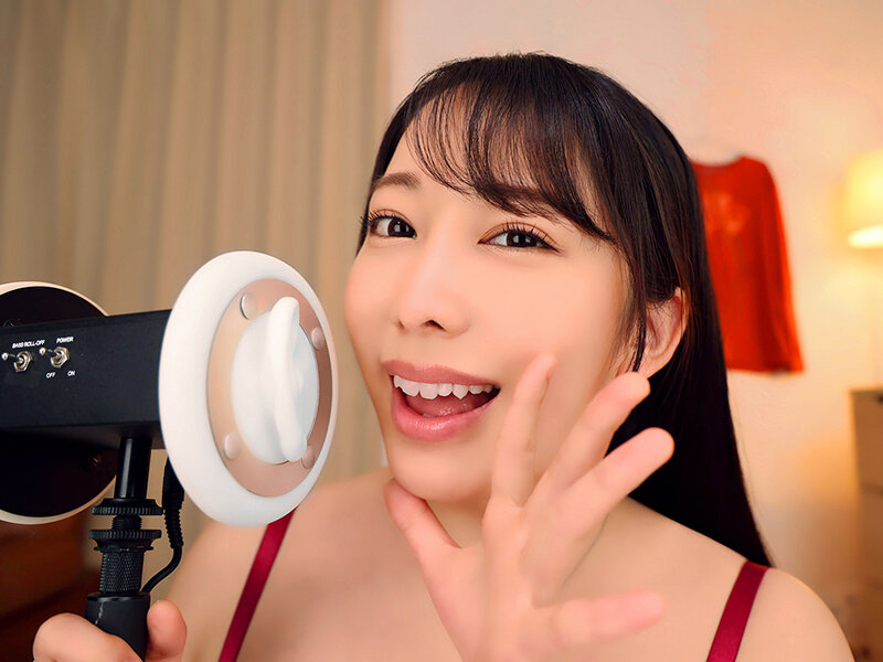 【VR】ず～っと至近距離で見られながら耳舐めASMR＆囁き淫語でオナニー指示される顔面特化JOI サンプル画像 15