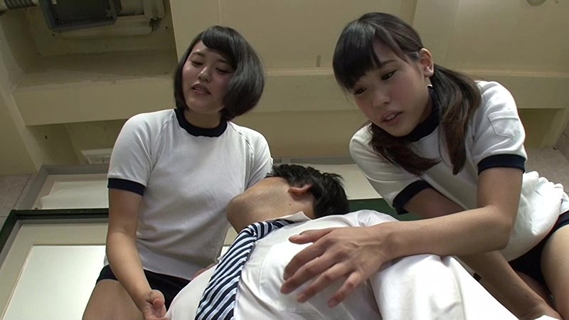 女子校生のブルマと太もも ~ちょっとだけレズ風味~ サンプル画像 12