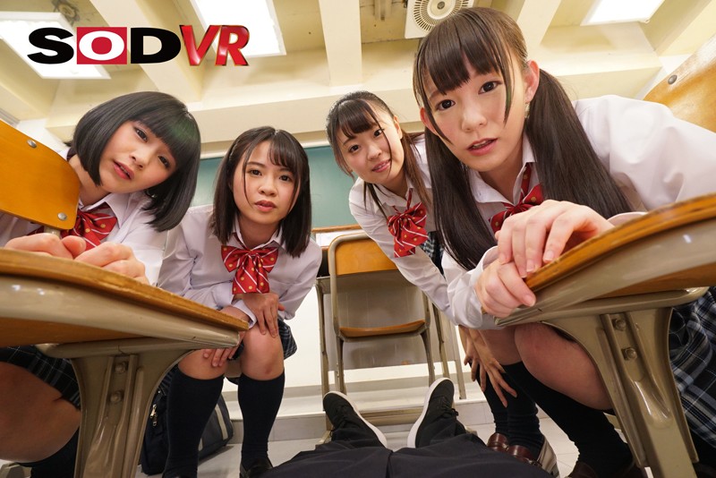 【VR】トイレがない世界で、女子校のトイレになれるVR サンプル画像 2