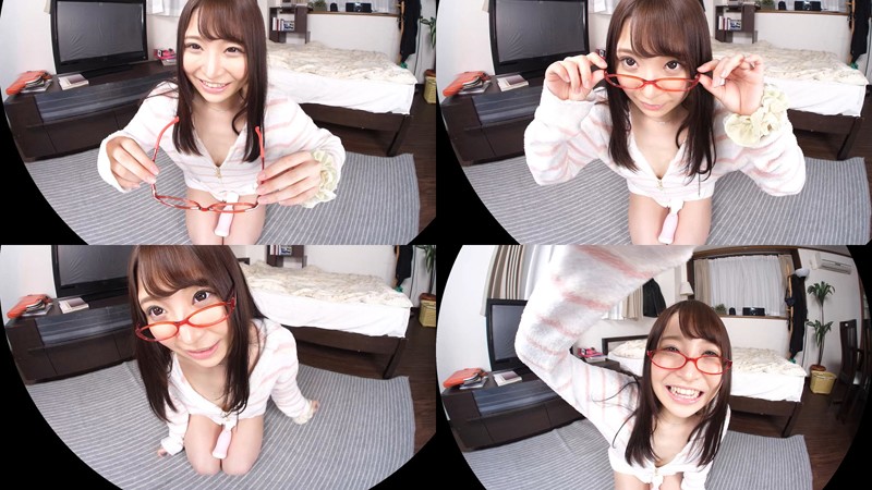 【VR】加藤ももか 可愛いすぎる彼女にオナニー見せてとお願いしてみたッ！思わず赤面！かわい過ぎるももかの顔ガン見オナニーからの…いちゃらぶハメ潮エッチ！ サンプル画像 6