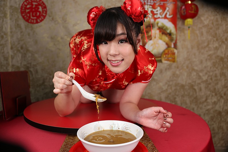 【VR】脱糞中華レストラン 天音うらん 食糞/飲尿/飲ゲロ/飲浣腸/糞尿口移し/スカフェラ/咀嚼/尻コキ サンプル画像 15