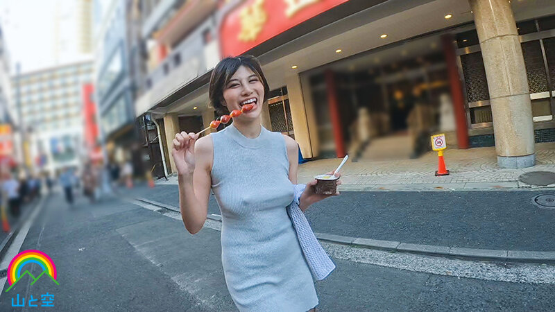 ノーブラ乳首ぽっち露出デート 九十九メイ サンプル画像 3