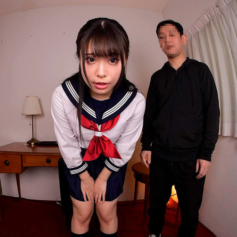 【VR】睨まれ特化！！父親の借金のカタにゲス親父に売られた幸薄娘。侮蔑の視線を向けられながら中出しをキメる最高の瞬間...。 鈴音杏夏 サンプル画像 3