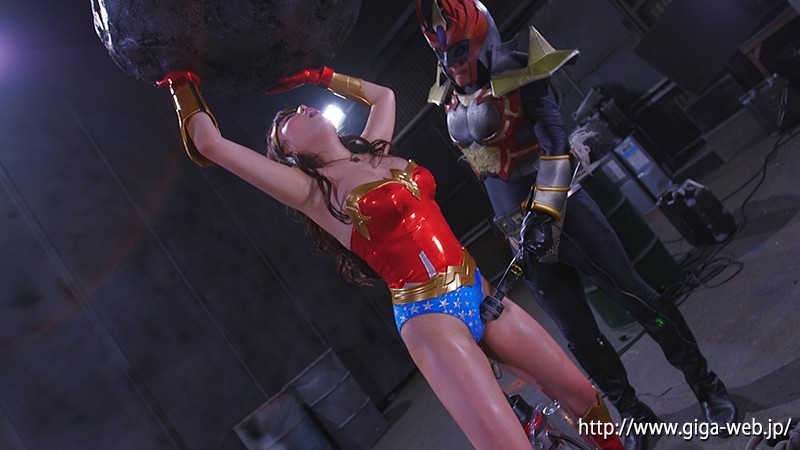 スーパーヒロイン危機一髪！！Vol.73 鉄腕美女ダイナウーマン ～復讐の女神～ 浜崎真緒 サンプル画像 9