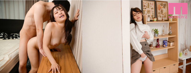 薄壁から聞こえる隣人の爆音ピストンSEXに欲情して逆夜●いNTR 結城りの サンプル画像 1