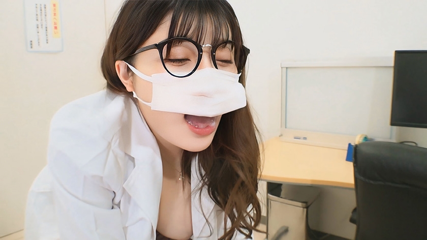 「これも検査なんですか！？」「はい！立派な検査です！」真面目な顔して敬語で診察～飲尿～中出し・精飲でしつこいくらいに捕精(ほせい)検査してくる泌尿器科の極淫痴女医#02 石川医師 サンプル画像 6