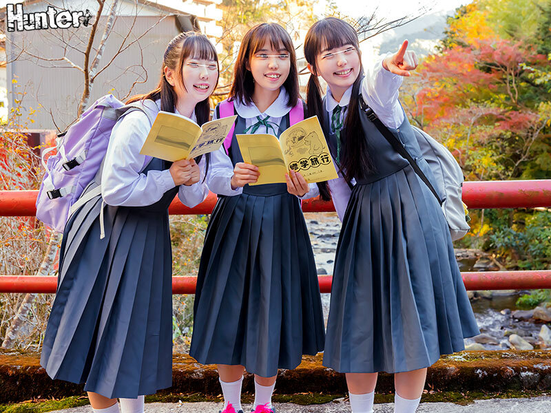 【修学旅行の思い出は初めての乱交】背伸びしたがるメスガキたちが修学旅行でハメ外しまくりヤリまくり乱交!中出ししまくりの修学旅行は最高の思い出 サンプル画像 1