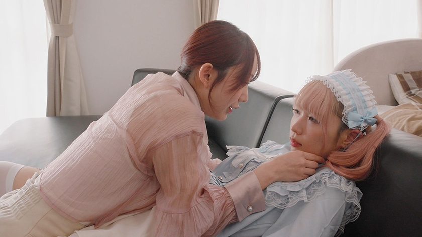 【ASMRレズ】隣の部屋から聞こえる私のグチュグチュおま○こ音を聞いて発情すればいいじゃん 弥生みづき・希咲那奈 サンプル画像 5