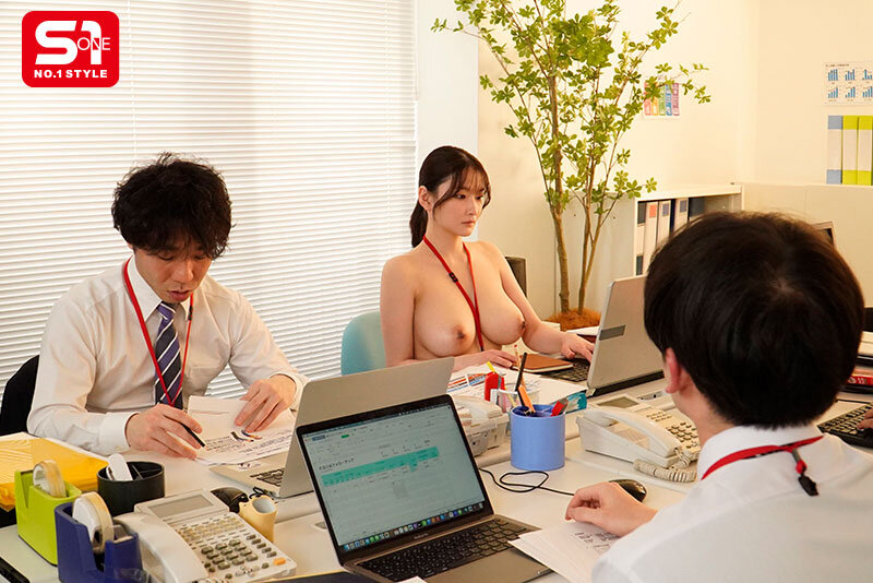 隠れ爆乳OLが今月のノルマ未達成のため本日より1週間全裸出社 私のカラダで皆様を全力ご奉仕・フォローさせていただきます。 鷲尾めい サンプル画像 8