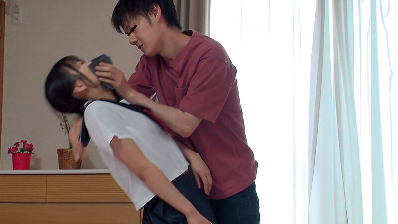 偶然声を掛けた女の子が可愛くて…尾行わいせつ・拉致強●精飲・昏●姦 三つ編み貧乳パイパン少●あおちゃん149cm 石原青 サンプル画像 15
