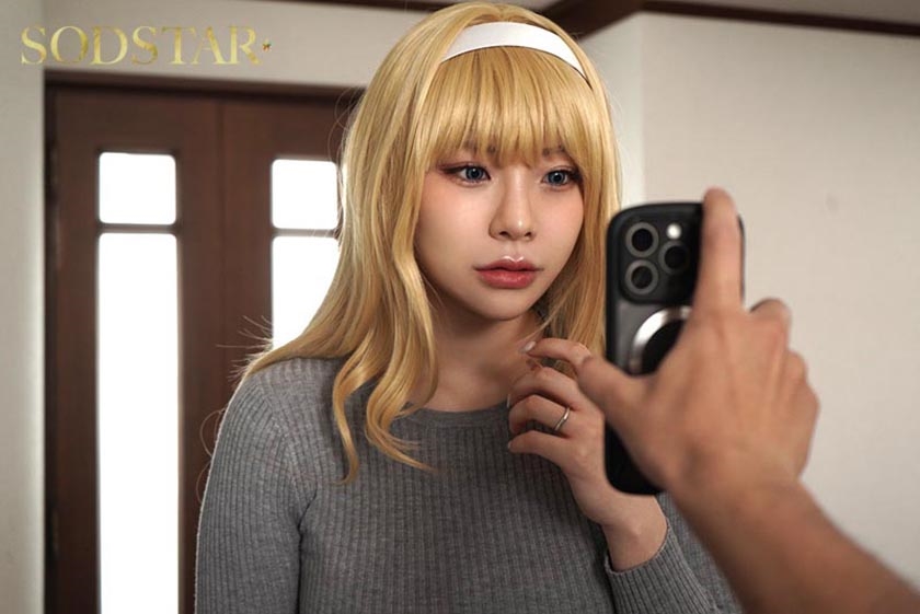 実写版 欲求不満の金髪人妻を誘ってみたらあっけなくチン堕ちしました SODSTAR神木麗×同人サークル’’聖華快楽書店’’コラボ作品! サンプル画像 5