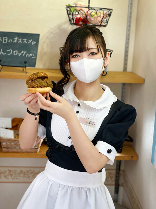 脱糞ベーカリーカフェ ホクホクうんこ鬼盛り!あやめのボリューム満点うんコロッケパンをどうぞ♪ サンプル画像 12