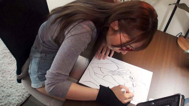 ヲタ女子精液ごっくんSEX 津浪葵 サンプル画像 1