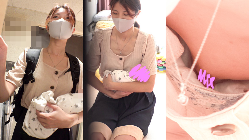 【ベビマ教室痴○】スレンダー母乳ママ 30歳Bカップ サンプル画像 1