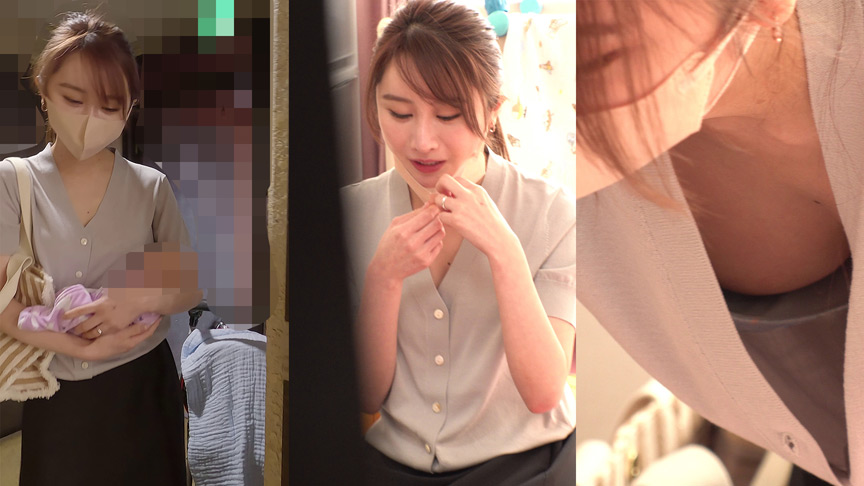 【ベビマ教室痴●】元地方局女子アナ妻 31歳Fカップ サンプル画像 1
