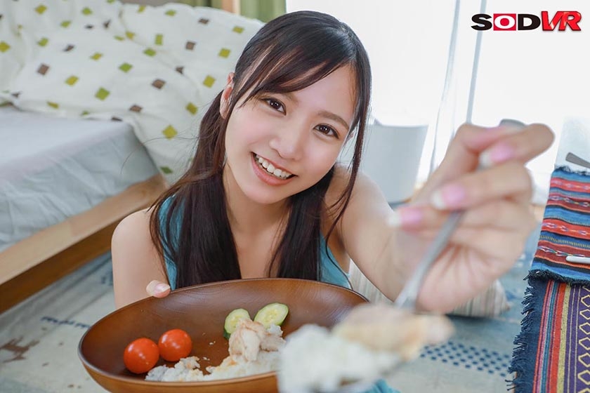 【VR】日本が大好きなタイ人彼女との【国際恋愛】イチャラブ同棲日記 宮崎リン ※初VR(＃1朝のラブラブルーティーン/＃2一緒にカップル風呂/＃3情熱的なセクシーランジェリー性交) サンプル画像 5