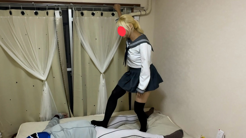 やんちゃな女子生徒桃瀬あおいの自宅に家庭訪問 サンプル画像 5