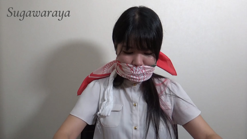 菅原花音 － 布猿轡をたくさん巻いてみた。 サンプル画像 4