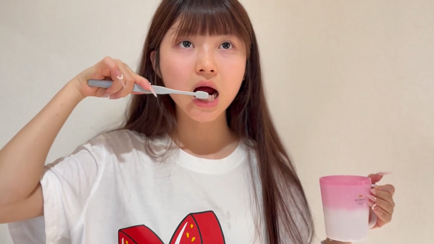 ちかちゃん歯磨きベロ磨き サンプル画像 2
