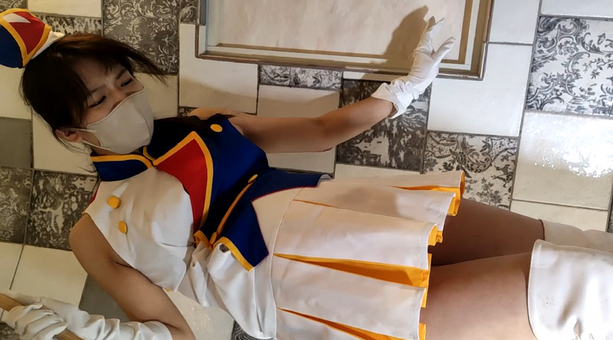 あみちゃんのカラーガード隊でザリガニ駆除白ブーツ編 サンプル画像 4