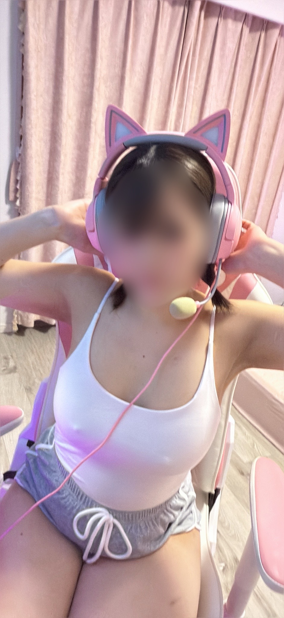 限定【ミルクガチコス】Vtuber〇葉〇りミルクローションパイズリ・ミルクシャワー中出しご褒美をかけて童貞くんクンニ勝負 サンプル画像 2