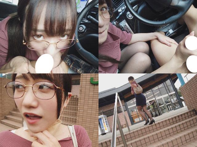 【車内フェラ】外資系テック企業インテリOLと夜から朝までプライベートセックス4発射【第3回】 サンプル画像 6