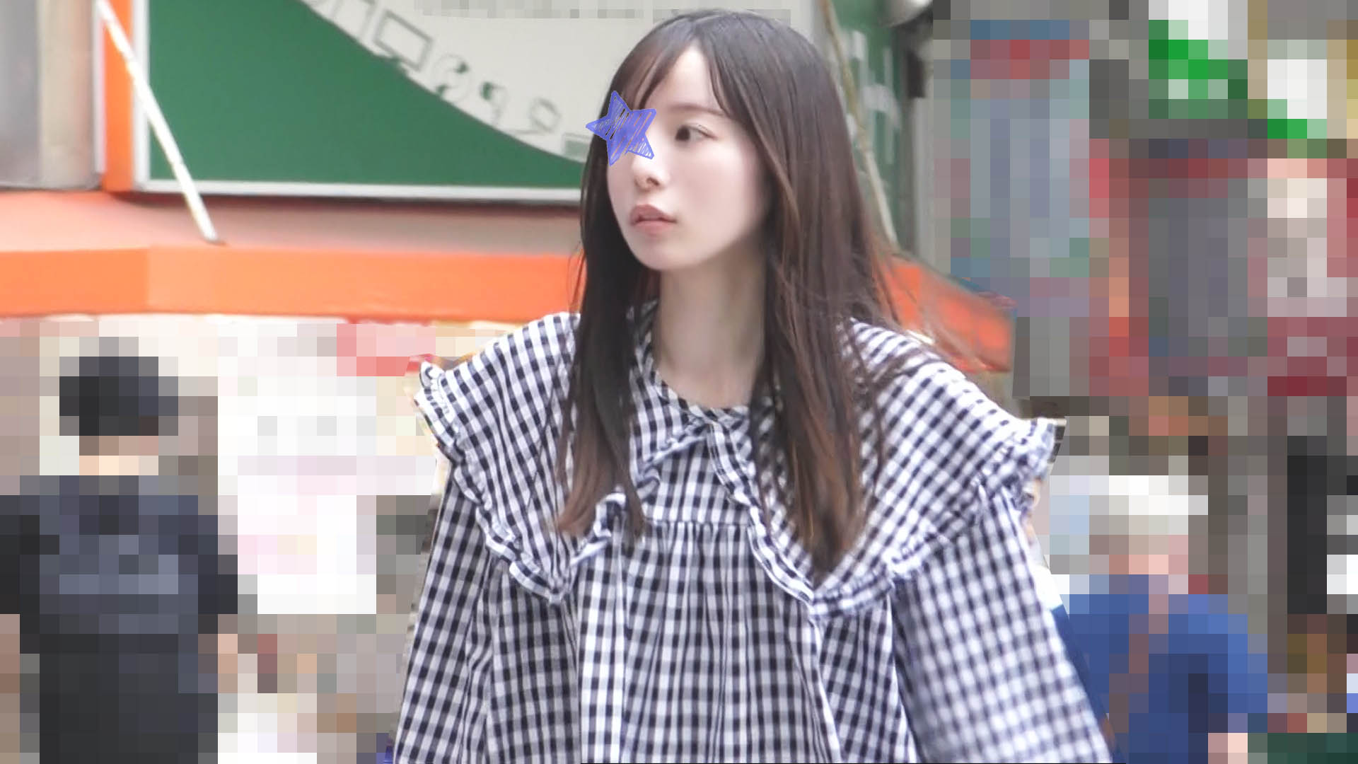 《39連続絶頂》【電車チカン】★カーリング部の私服J○がとんでもないアヘ顔晒してエグ過ぎアクメ★半狂乱の39連続イキじゃくり！！ サンプル画像 1