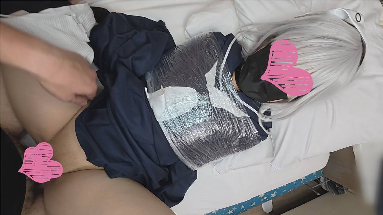 【数量限定・レビュー特典有り】性欲だけは豊富な陰キャレイヤー本人希望のラップ梱包セックスです。オナホ扱いされるのが嬉しくてナマ交尾で受精完了してしまいます【梱包肉便器】 サンプル画像 1