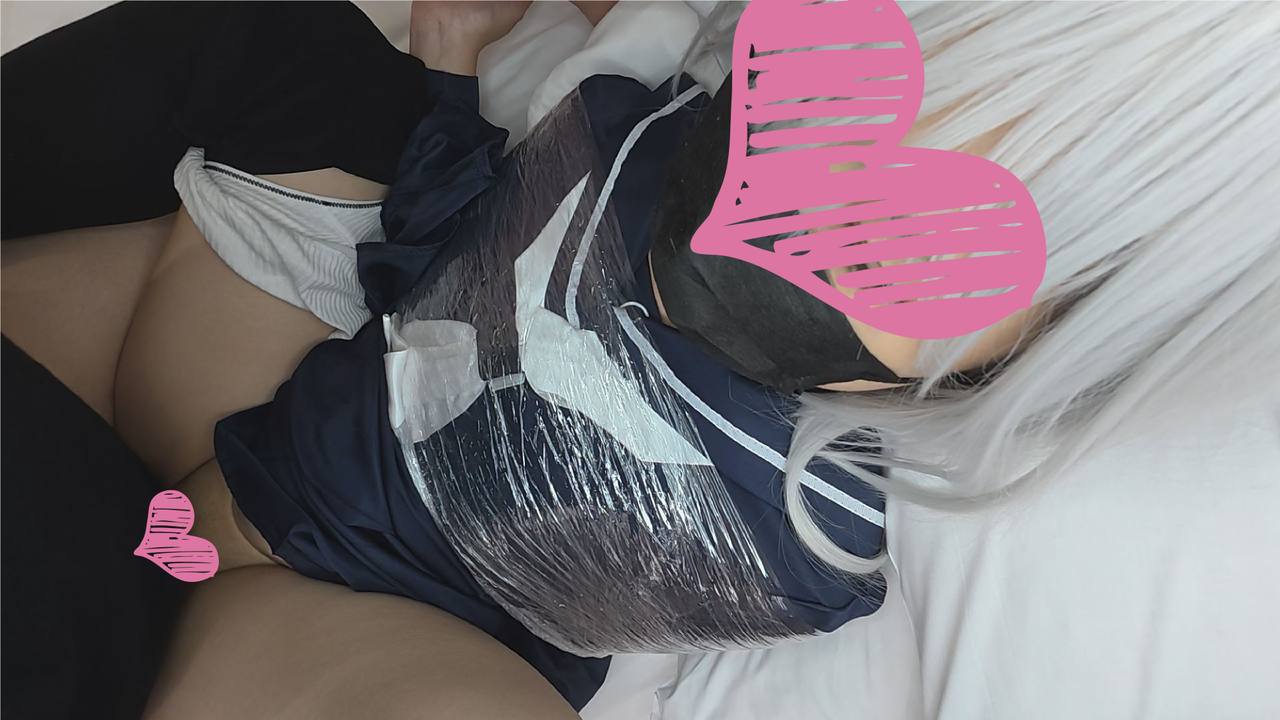 【数量限定・レビュー特典有り】性欲だけは豊富な陰キャレイヤー本人希望のラップ梱包セックスです。オナホ扱いされるのが嬉しくてナマ交尾で受精完了してしまいます【梱包肉便器】 サンプル画像 9
