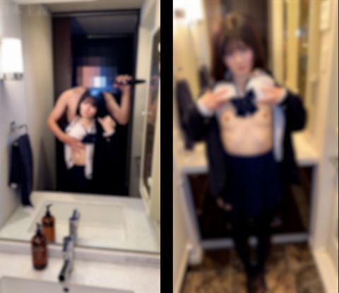顔出し【個撮】  あどけなさ残る…　相談５　あどけない美人に命令して再び中出しハメ撮りセックスしました サンプル画像 3