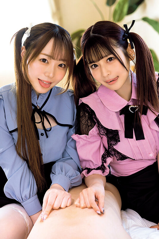 「乳首責めるのだ~いしゅき」ビンカン乳首M男が大好物のぴえん女子たちがオトコを捕獲して甘サドW乳首責め サンプル画像 2