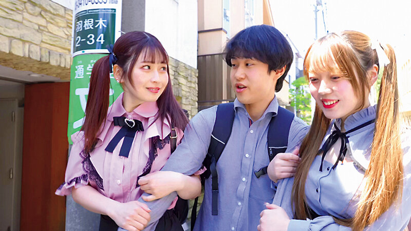 「乳首責めるのだ~いしゅき」ビンカン乳首M男が大好物のぴえん女子たちがオトコを捕獲して甘サドW乳首責め サンプル画像 16