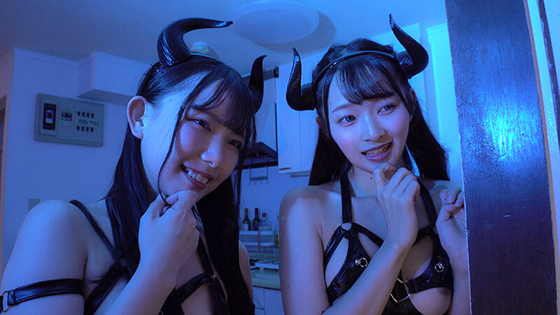 Wサキュバスに寝込みを襲われて、死ぬほどザーメンを吸い取られたボク サンプル画像 12