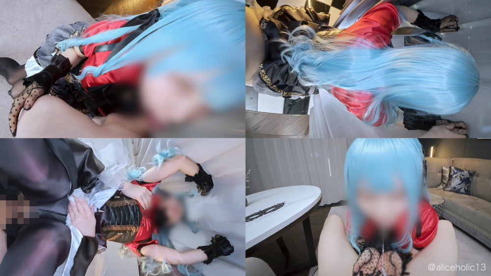 ゴシック系お嬢様レイヤーのご奉仕接待 プライド崩壊ハメ狂い スポンサーとのナマ枕で肉オナホ性欲処理人形にされる動画 サンプル画像 2