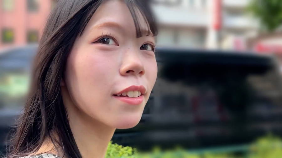 【HD】M男が街中で女性に声をかけてワキを舐めさせて貰う 交渉上手な黒髪ギャル かなちゃん サンプル画像 1