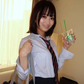 [期間限定で大放出!20000pt➡2980pt]＜無修正＞坂道系清楚系美人はどんな欲望も受け入れてくれる！【制服&スク水】着衣のままチンポしゃぶらせ美オマンいじって密着生ハメ!ホテルお籠もり中出し！